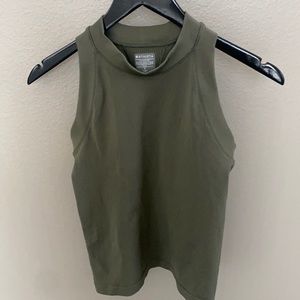 Athleta ribbed racer back tank